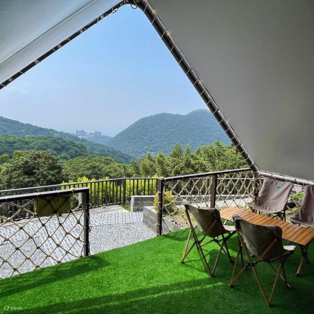 Роскошный кемпинг в Тайбэй Янминшань | Cеренада: Тёплая сера | Ночь с двухразовым питанием	